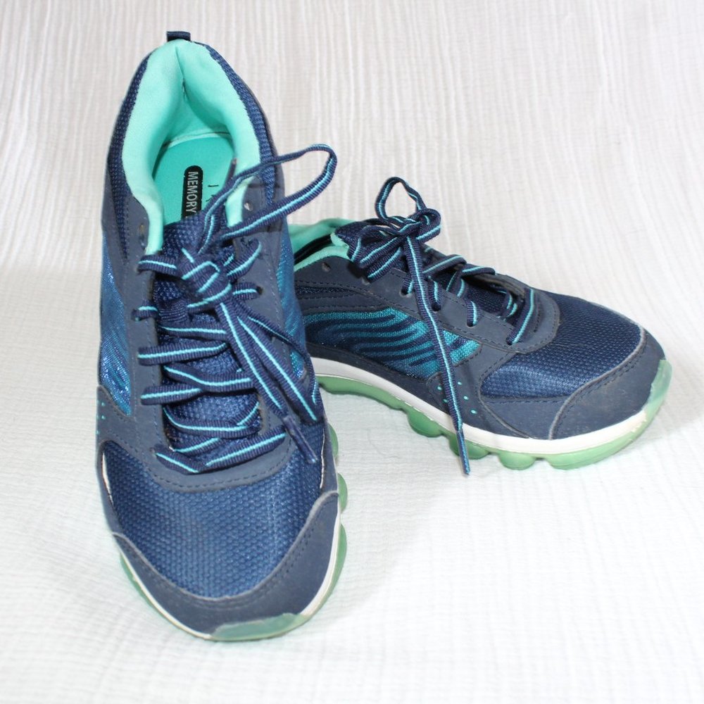 Danskin Now Moonwalker Womens Blue W/Memory Foam Sneaker ~6.5~ 28474709